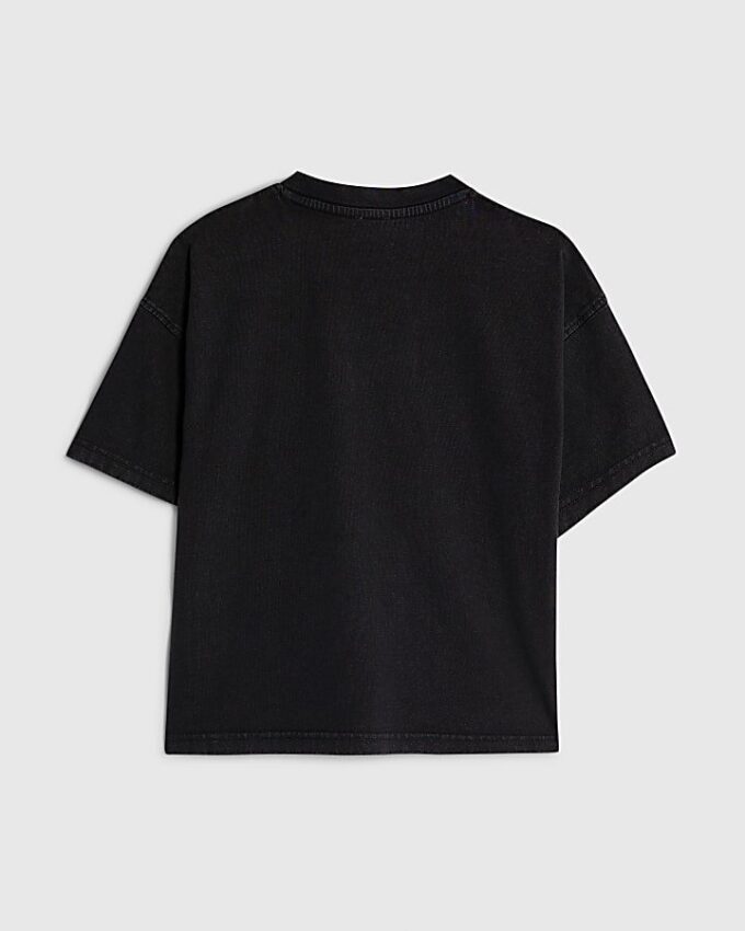 Boys Black Oversized Palais Dragon T-Shirt