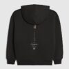 Boys Black Yokosuka Snake Zip Through Hoodie