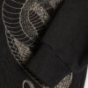 Boys Black Yokosuka Snake Zip Through Hoodie