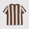 Boys Brown Stripe Football T-Shirt