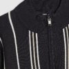 Boys Navy Stripe Funnel Top
