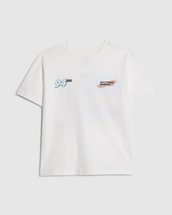 Boys White 94 Racing T-Shirt