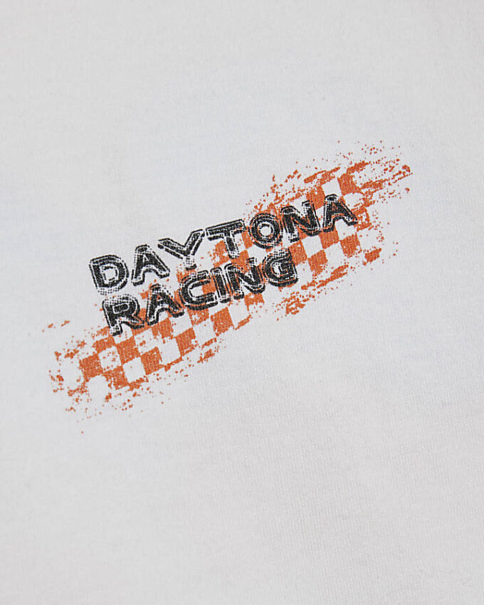 Boys White 94 Racing T-Shirt