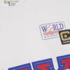 Boys White Boxy Long Sleeve Badge Graphic Top