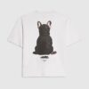 Boys White Frenchie T-Shirt