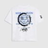 Boys White Graffiti Smile T-Shirt