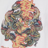 Boys White Japanese Dragon T-Shirt