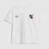 Boys White Photo Dog T-Shirt
