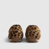Brown Animal Print Suede Trainer