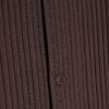 Brown Boxy Fit Plisse Shirt