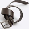 Brown Casual Leather Belt