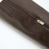 Brown Chisel Toe High Leg Boots