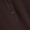 Brown Collared Long Sleeve Cosy Mini Dress