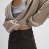 Brown Cosy Balloon Leg Joggers