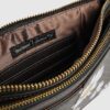 Brown Daisy Monogram Travel Wallet