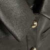 Brown Faux Leather Pocket Detail Shirt Dress