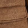 Brown Faux Suede Button Up Trophy Jacket