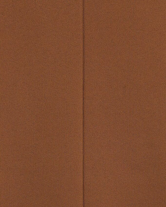 Brown Fitted Knit Sleeveless Top