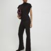 Brown Flared Trousers