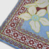 Brown Floral Spliced Scarf