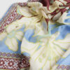 Brown Floral Spliced Scarf