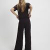 Brown Jersey Tailored Wide Leg Trousers