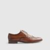 Brown Leather Brogue Shoes