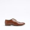 Brown Leather Derby Brogue Shoes