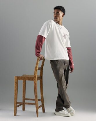 Brown Loose Fit Jeans