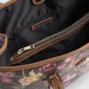 Brown Monogram Floral Wallet and Shopper bag