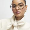 Brown Optical Lense Aviator Glasses