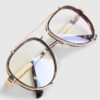 Brown Optical Lense Aviator Glasses