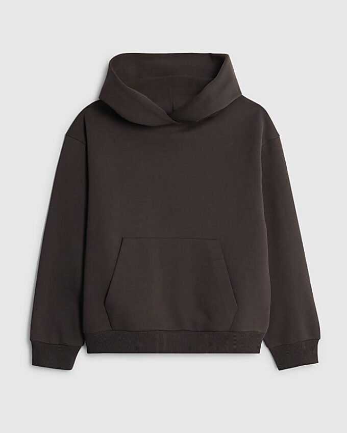 Brown Oversized Fit Hoodie