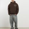 Brown Oversized Fit Kagoshima Dragon Hoodie