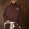 Brown Oversized Fit Palais Dept Hoodie