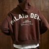 Brown Oversized Fit Palais Dept Hoodie
