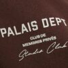 Brown Oversized Fit Palais Dept Hoodie