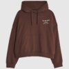 Brown Oversized Fit Palais Dept Hoodie