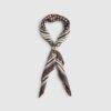 Brown Polka Dot Scarf