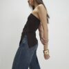 Brown Premium Bandeau Top
