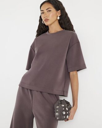 Brown Premium Boxy T-shirt
