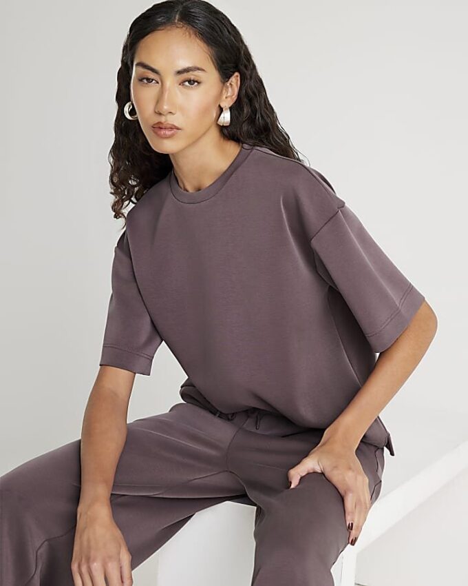 Brown Premium Boxy T-shirt