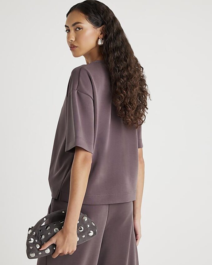 Brown Premium Boxy T-shirt