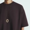 Brown Premium Short Sleeve Boxy T-shirt