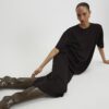 Brown Premium Short Sleeve Oversized T-shirt
