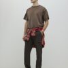 Brown Regular Fit Cargo Trousers