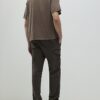 Brown Regular Fit Cargo Trousers