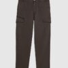 Brown Regular Fit Cargo Trousers