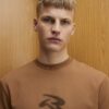 Brown Regular Fit RXR T-Shirt