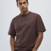Brown Regular Fit T-Shirt